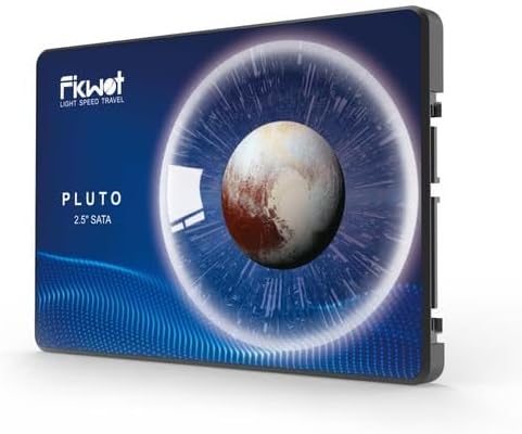 Fikwot FX815 240GB SSD, 2.5" SATA SSD, Internal Solid State Drive, Up to 560MB/s, 3D NAND SLC Cashe, Compatible with Laptop & PC Desktop