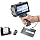0.5 Inch Handheld Inkjet Printer, 4.3-Inch Touchscreen 600DPI Portable Coding Machine with 42ml Fast-Dry Ink for Date Batch Barcode QR Logo on Carton Plastic Metal Glass