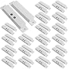 20 Sets NC Magnetic Contacts Window Door Sensor Surface-Mounted Reed Switch Alarm with Double Side Tape