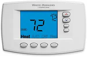 White-Rodgers 90 Series Blue, Programmable Thermostat, 1F95EZ-0671