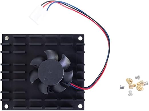 BananaPi Compatible with BPI R4 Pro 4010HM / 5020HA / BE14 WIFI7 Cooling Fan, BE14 WIFI7 Heatsink (BE14 WIFI7 Cooling Fan)
