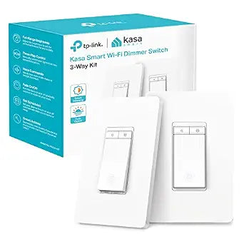 Kasa Smart 3-Way Dimmer Switch Kit, KS230 KIT v2, Need Neutral Wire