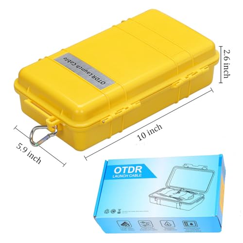 FTTH OTDR Launch Cable Box SC/UPC-LC/UPC 1000 Meters
