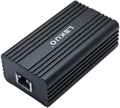 USB 3.2 Gen 2 Type-C 10G Ethernet Adapter, USB-C to 10GbE Network Adapter, Bus Powered, RJ45 Port Supports 10Gb/s, 5Gb/s, 2.5Gb/s, 1Gb/s and 100Mb/s Base-T