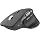 CITLLA Ergonomic Bluetooth Mouse for Laptop, Rechargeable Wireless Mouse with Multi-Device Switching, Silent Click, Flying Scroll & Thumb Wheel, 4800 DPI for PC, Mac, Tablet and Phone (Black)