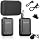 Movo WMX-1 2.4GHz Wireless Lavalier Microphone System Compatible with DSLR Cameras, Camcorders, iPhone, Android Smartphones, and Tablets (200' ft Audio Range)