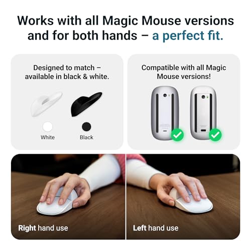 Magic Mouse Case for Better Hand Position | Better Magic Mouse Grip for More Control | Ergonomic Support | iMac Accessory | Works with Any Version