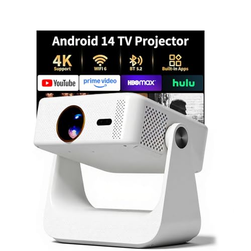 Home Theater Movie Projectors , Smart Projector with Wifi and Bluetooth
