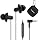 Sleep Earbuds, Hearprotek 2 Pairs Ultra Soft Lightweight Silicone Sleeping Earphone Headphones with Volume Control and mic for Side Sleeper, Snoring, Air Travel, Relaxation (Black)