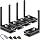 2026 Upgraded Wireless HDMI Transmitter and 4 receivers,Multi-TV Extender,5.8G/ 2.4G,165FT/50M,Plug and Play,HDMI Wireless Splitter transfers of Videos from Laptops/Camera to Multiple TVs/Monitors