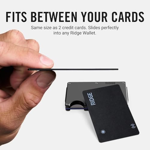 Ridge Wallet Tracker Card Compatible with Apple Find | Charging & Powe - Image 6