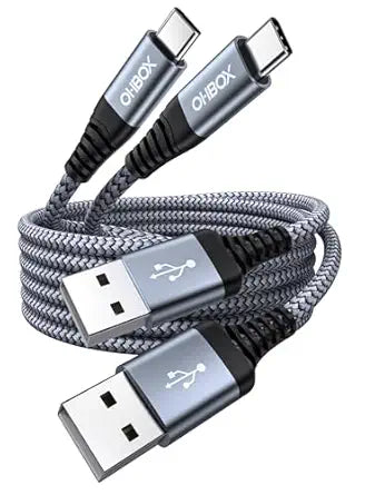 USB to USB C Cable 60W Fast Charging [2 Pack 6FT], USB A to USB C Cable for - Image 1