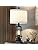 26" Modern Lamp for Living Room, Industrial 3-Way Dimmable Beside Table Lamp with USB A+C Charging Ports & AC Outlet, Touch Control Beside Lamp LED Night Light for Bedroom Single(2 Bulbs Included)