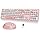Wireless Keyboard Mouse,104 Keys Retro Typewriter Pink