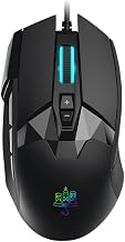 MOJO Pro Performance Silent Gaming Mouse - Wired Mouse with 9 Programmable Buttons Including Sniper Key, 12000 DPI, 1000 Hz, Force Adjustable, Custom Profiles - Image 1
