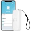 WiFi Smart Motion Sensor: Wireless PIR Motion Detector for Home Security, Infrared Motion Sensor with App Notification Alert, Support Voice Command Via Alexa (1-Pack)