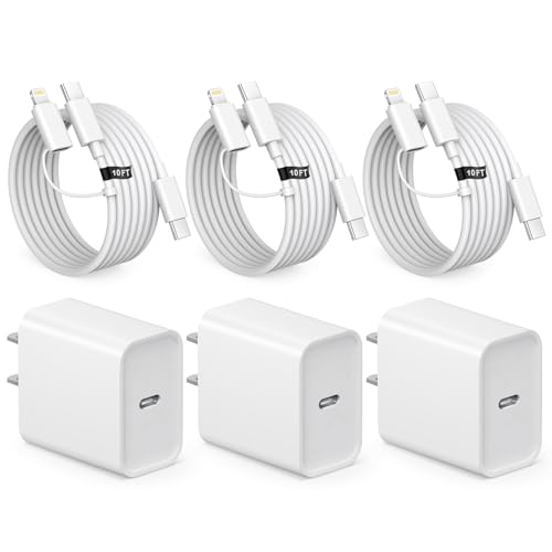 iPhone 18 17 16 15 Charger 3 Pack 20W iPhone Charger Fast Charging - Image 2