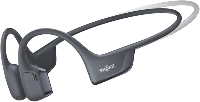 SHOKZ New OpenRun Pro 2 Mini -Open-Ear, Bone Conduction Sport Headphones -with Reflective Strip -Sweat Resistant, Workout Headphones -Secure, Wireless, Comfortable Fit-Deep Bass and Smart Mic App