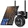 Hiseeu 4G LTE Cellular Security Camera Solar Powered, No WiFi Security Camera Wireless Outdoor, 24/7, PIR Motion, 2 Way Talk, 360° PT, 2K Color Night Vision, 32G SD & SIM Card Included