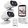 CallToU 2-Way Talk Baby Monitors for Elderly with Call Button Room Monitors for Elderly Monitor with Camera and Audio Night Vision Video Monitor for Elderly Seniors Dementia Patients No WiFi