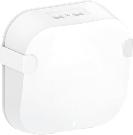 Rimous Metal Wall Mount for eero Pro 6e / 6 Mesh Wi-Fi Router Wall Mount Shelf - Space Saving Bracket Holder for eero Pro 6 / 6e Mount with Wire Organizer
