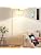 Floor Lamp for Living Room with Remote,Dimmable Tall Standing Lamps,Modern Floor Light with Smart RGB Bulb,App Control,3 Color Temperatures,Fabric Shades,Gold Floor Lamp for Bedroom Office Corner