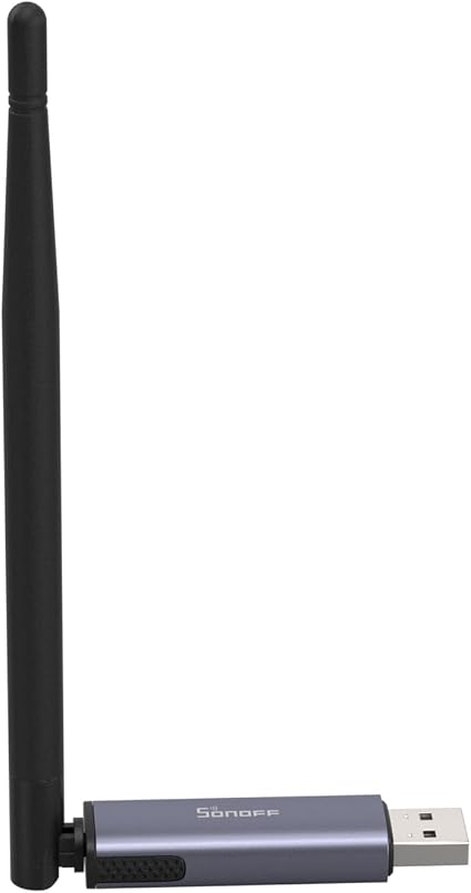 SONOFF Zigbee 3.0 USB Dongle Plus MG24, Zigbee Gateway with EFR32MG24, Thread & Zigbee USB Stick, Zigbee Controller for Home Assistant or Zigbee2MQTT
