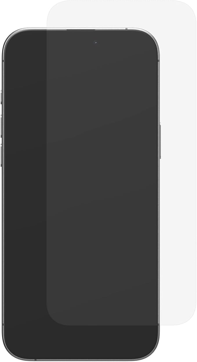 GoTo Tempered Glass Screen Protector for iPhone 16 Pro Max Cell Phone, Crack and Scratch Protection with Easy Install Tray For Bubble Free Application, Case Friendly
