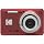 Kodak PIXPRO FZ55 Red 16MP Digital Camera 5X Optical Zoom 28mm Wide Angle 1080P Full HD Video 2.7" LCD Camera + 64GB Card and Reader + Memory Wallet