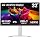 LG 32UP83AK-W 32-inch Ultrafine 4K UHD (3840 x 2160) IPS Computer Monitor, 60Hz, HDR10, Built-in Speaker, Reader Mode, HDMI, DisplayPort, USB Type-C 60W PD, Tilt/Height/Pivot Adjustable Stand, White