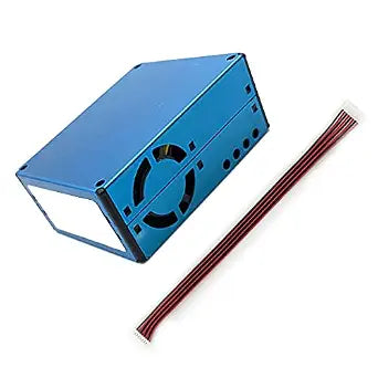 FainWan 1Pack Digital Particle Concentration Laser Sensor PMS5003 PM2.5 PM10+Cable Air Quality Detection Sensor Dust Sensor Air Conditioning Monitor Module Compatible with Ar-duino