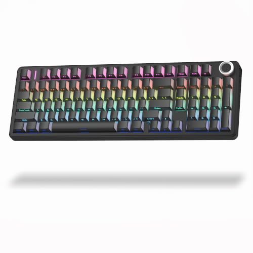 Aula F99 Pro Wireless Silent Mechanical Office Keyboard with Knob Num Pad