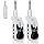 UHF Wireless Guitar System- 16 Channel Rechargeable Transmitter Receiver with Volume Control - Interference-Free Adapter for Bass Instruments(White)