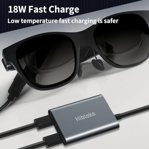 USB-C Charging Adapter Suitable for AR Smart Glasses