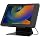 CTA Digital Desktop Anti-Theft Stand – Kiosk Stand with Stylus, Tether, and Aluminum Enclosure for iPad 11th Gen A16 11” - 10th Gen 10.9” - Air 4th & 5th Gen - 11” Pro & More - Black (PAD-DASB109)