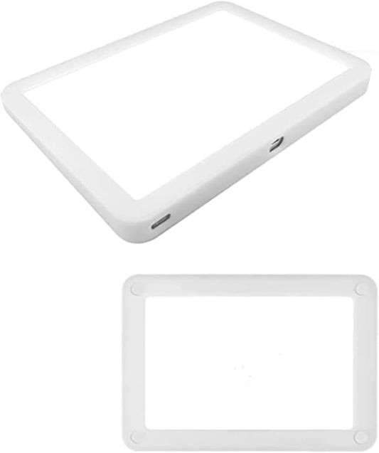 Silicone case for Magic Trackpad 2 and 3 Lightweight Shockproof Soft Silicone Protective Cover Skin for Apple Wireless Touchpad Apple Magic Trackpad (White)