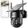 LITYMOL 2K 2.4g WiFi Security Cameras Wireless Outdoor, 360° View Solar Cameras for Home Security, Color Night Vision, Motion Detection, 2-Way Audio, Spotlight Siren Alarm, SD/Cloud Storage