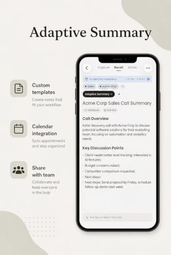 Ruune AI Voice Recorder, Transcribe & Summarize, Personal AI Assistant
