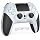 CHEREEKI Wireless Controller for PS4 with 2 Macro Buttons White