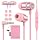 UliX Rider Wired Earbuds in-Ear Headphones, 5 Years Warranty, Earphones with Microphone, with Anti-Tangle Cable, Ear Buds for iPhone, iPad, Samsung, School Students, Kids, Women, Small Ears - Pink