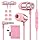 UliX Rider Wired Earbuds in-Ear Headphones, 5 Years Warranty, Earphones with Microphone, with Anti-Tangle Cable, Ear Buds for iPhone, iPad, Samsung, School Students, Kids, Women, Small Ears - Pink