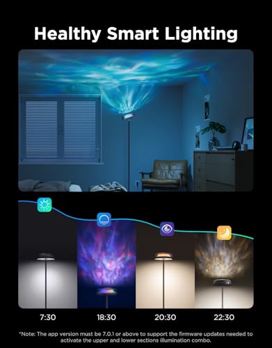 Govee Uplighter Floor Lamp with Nebula Effect, Proje | Smart Home - Image 7