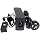 12V 5A Power Adapter to 4 Female D tap Splitter Cable D-tap Hub Adapter Splitter Cable for Monitors Photography Power Accessories