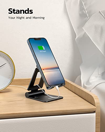 Nulaxy Full Aluminum Dual Folding Cell Phone Stand f | Phone Accessori - Image 3