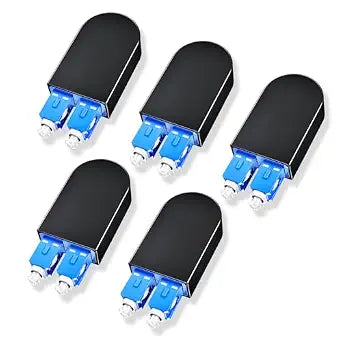 5Pcs SC-UPC Fiber Optical Loopback Single Mode Plug Adapter G.657A2 Tester