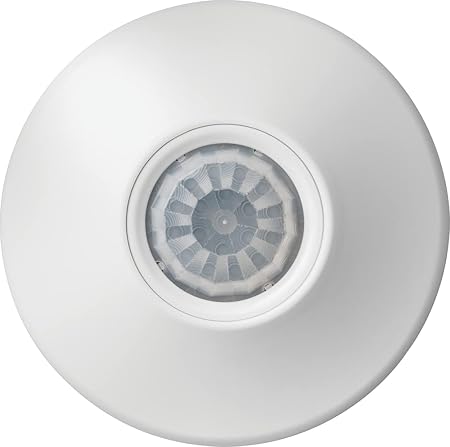 SensorSwitch Ceiling Motion Sensor, Passive Infrared PIR Occupancy Sensor, 360° Small Motion Detection, Indoor Use, Low Voltage, Standard Range