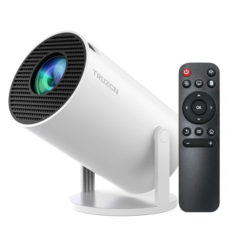 Mini Projector 210LM with WiFi 6 & BT 5.2 Native 720P HD Smart Projector