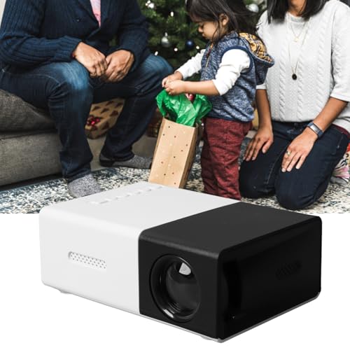 Mini Portable Projector, 2024 Upgrade 1080P Supported Projector for Outdoor Movies LED Pico Video Projector for Home Theater Movie Projector, Kids Christmas Birthday Gifts