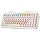 YUNZII C75 Cute 75% Wireless Mechanical Keyboard (Beige, Candy Switch)