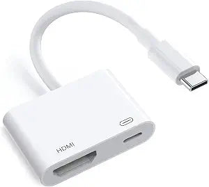Apple USB-C to HDMI Adapter 4K@60Hz for iPhone 15 16 17 MacBook Pro Air iPad Pro, MFi Certified Type-C Digital AV HDMI 2.0 Cord Compatible with Samsung Galaxy S26/S25, Pixelbook, XPS